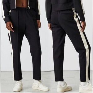 Everlane Black Track Pants with Tapered Fit